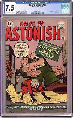 Tales to Astonish #38 CGC 7.5 1962 4464574004 1st app. Egghead