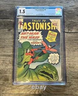 Tales to Astonish 44 CGC 1.5 1st APPEARANCE OF WASP! Origin Wasp Stan Lee
