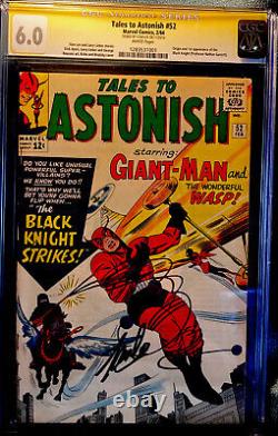 Tales to Astonish #52 ss cgc 6.0 signed by Stan Lee. Only 9 signed Copies. 