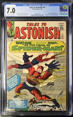 Tales to Astonish #57 (1964) Early Spider-Man Appearance! Stan Lee CGC 7.0 NY257