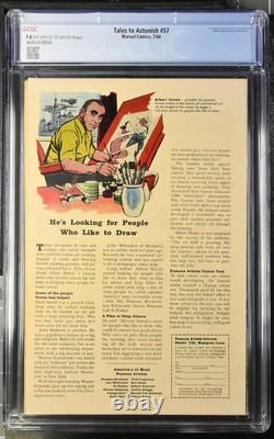 Tales to Astonish #57 (1964) Early Spider-Man Appearance! Stan Lee CGC 7.0 NY257