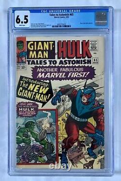 Tales to Astonish #65 CGC Graded 6.5 Marvel Comic Book Stan Lee