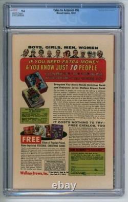 Tales to Astonish #96 CGC 9.6 Hulk/Sub-Mariner App High Evolutionary/Plunderer