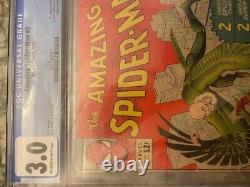 The AMAZING SPIDER-MAN #2 CGC 3.0 (original 1963)