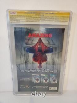 The Amazing Spider-Man #1 CGC 9.6 Skottie Young Cover Stan Lee Signature Plus 3