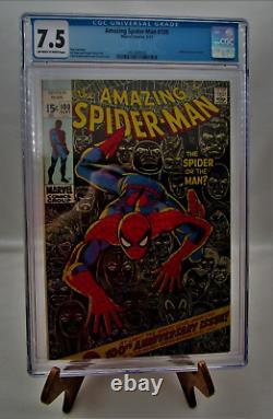 The Amazing Spider-Man #100 (Sept 1971, Marvel Comics) CGC 7.5 VF 100th ann