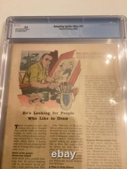 The Amazing Spider-Man #15 (Marvel Comics August 1964) CGC 3.5