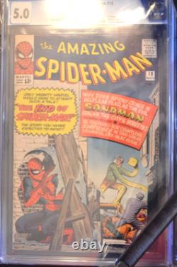The Amazing Spider-Man #18 CGC 5.0 Off-White Pages
