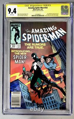 The Amazing Spider-Man #252 CGC 9.4 Signed STAN LEE