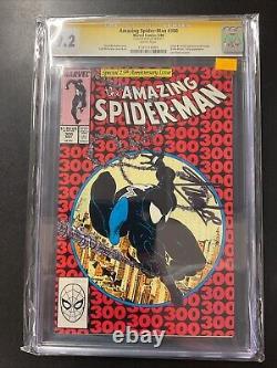 The Amazing Spider-Man #300 Cgc Graded 9.2 With Stan Lee Autograph