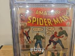 The Amazing Spider-Man #4 (Marvel Comics 1963) CGC. 5! 4558037002 The Amazing Spider-Man #4 (Marvel Comics 1963) CGC. 5! 4558037002