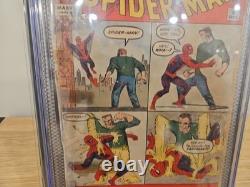 The Amazing Spider-Man #4 (Marvel Comics 1963) CGC. 5! 4558037002 The Amazing Spider-Man #4 (Marvel Comics 1963) CGC. 5! 4558037002
