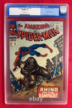 The Amazing Spider-Man #43 (Marvel Comics December 1966) Graded 9.0 CGC Slabbed