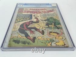 The Amazing Spider-Man #5 3.5 CGC Graded. 1st Dr. Doom Appearance! Marvel 1963
