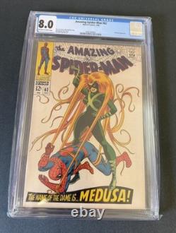 The Amazing Spider-Man #62 1968 CGC Graded 8.0