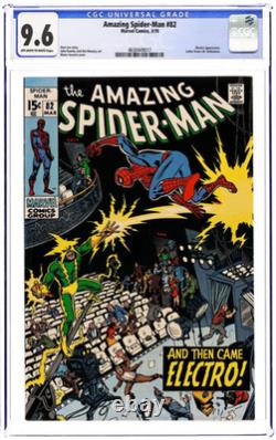 The Amazing Spider-Man #82 CGC 9.6 (Marvel Comics March 1970)