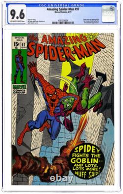 The Amazing Spider-Man #97 CGC Grade 9.6 (Marvel Comics June 1971)