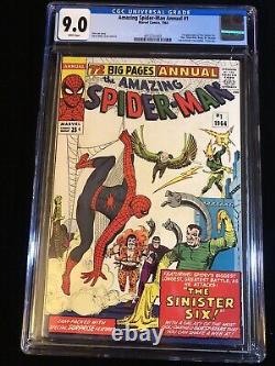 The Amazing Spider-Man Annual #1 (Marvel, 1964) CGC 9.0
