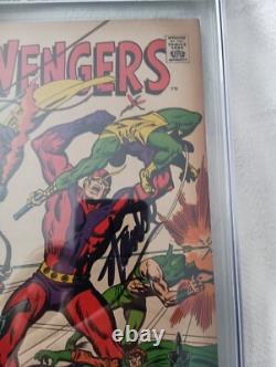 The Avengers #55 CGC SS 6.5. Signed by Stan Lee. 1st Appearance of Ultron
