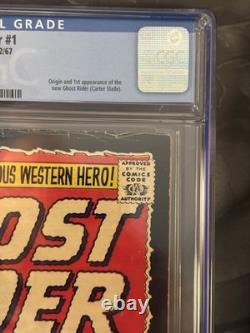 The Ghost Rider #1 CGC 4.5 Marvel Comics 1967 Ghost Rider 1st Appearance VG+ KEY