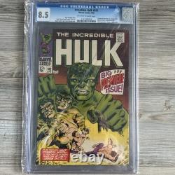 The Incredible Hulk #102 Graded 8.5 CGC (1968 Following Tales To Astonish #101)