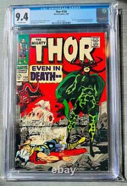 The Mighty Thor #150 CGC 9.4 OW Marvel Comics March 1968 Wrecker Hela Destroyer