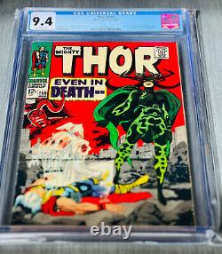 The Mighty Thor #150 CGC 9.4 OW Marvel Comics March 1968 Wrecker Hela Destroyer