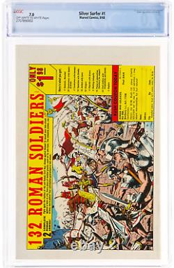 The Silver Surfer #1 CGC 7.0 Marvel 1968 Origin Issue Key Grail