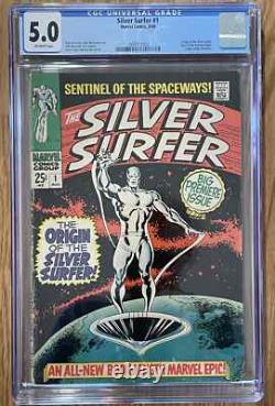 The Silver Surfer #1 (Marvel Comics August 1968) CGC 5.0