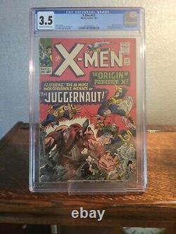 The X-MEN #12 CGC 3.5 1ST Appearance Of The JUGGERNAUT! STAN LEE AND JACK KIRBY