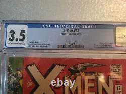 The X-MEN #12 CGC 3.5 1ST Appearance Of The JUGGERNAUT! STAN LEE AND JACK KIRBY