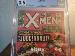 The X-MEN #12 CGC 3.5 1ST Appearance Of The JUGGERNAUT! STAN LEE AND JACK KIRBY