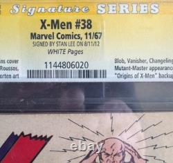 The X-Men #38 Stan Lee SIgned