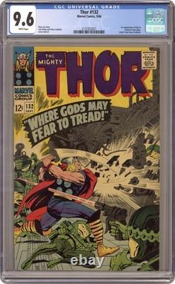 Thor #132 CGC 9.6 1966 2131023021 1st app. Ego the Living Planet