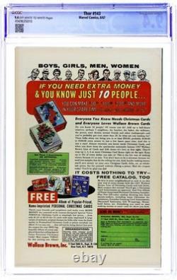 Thor #143 CGC 9.4 1967 4569635010