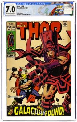Thor #168 CGC 7.0 1969 3962889003