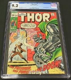 Thor 182 CGC 9.2 Vs Doctor Doom Cover Stan Lee Marvel 1970