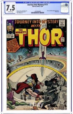 Thor Journey Into Mystery #111 CGC 7.5 1964 4535939009