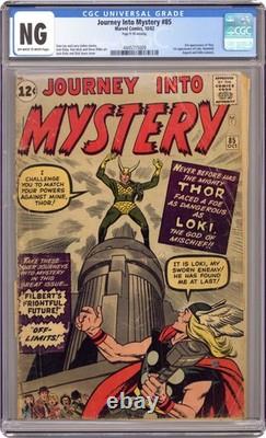 Thor Journey Into Mystery #85 CGC 0.1 1962 4445715009 1st app. Loki