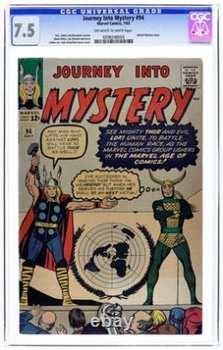 Thor Journey Into Mystery #94 CGC 7.5 1963 0208248003