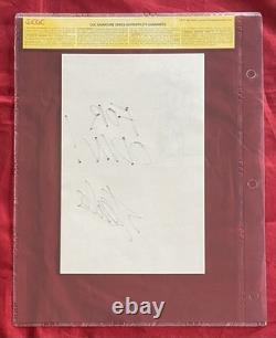 Thor Stationery Page Inscribed FOR ODIN! & Signed by Stan Lee on 94th Birthday