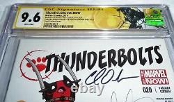 Thunderbolts #20. NOW CGC SS Signature Autograph STAN LEE MCFARLANE Cook Variant