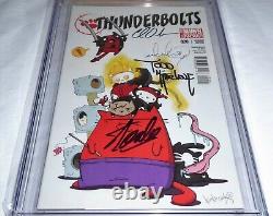 Thunderbolts #20. NOW CGC SS Signature Autograph STAN LEE MCFARLANE Cook Variant