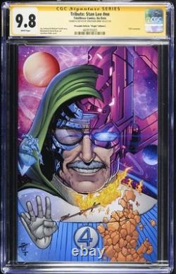 Tribute Stan Lee Jonathan Uribe C2E2 Intergalactic Virgin Signed CGC SS 9.8