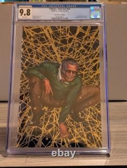 Tribute Stan Lee/virgin Foil Gold/heroes Con 2025 Excl/cgc Graded 9.8/lmtd To 50