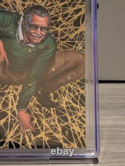 Tribute Stan Lee/virgin Foil Gold/heroes Con 2025 Excl/cgc Graded 9.8/lmtd To 50