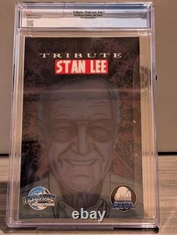 Tribute Stan Lee/virgin Foil Gold/heroes Con 2025 Excl/cgc Graded 9.8/lmtd To 50