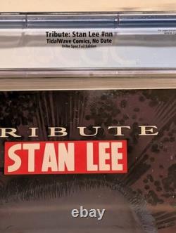 Tribute Stan Lee/virgin Foil Gold/heroes Con 2025 Excl/cgc Graded 9.8/lmtd To 50