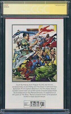 True Believers Black Panther #1 Cgc 9.8 Ss Signed By Stan Lee Marvel Comics 2017