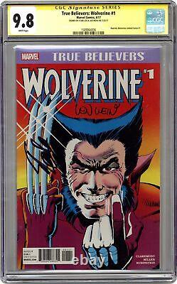 True Believers Wolverine #1 CGC 9.8 SS Lee/Wein 2017 1589064006